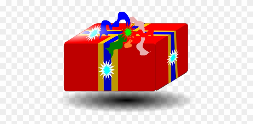 Present Gift Clip Art - Gift - Png Download