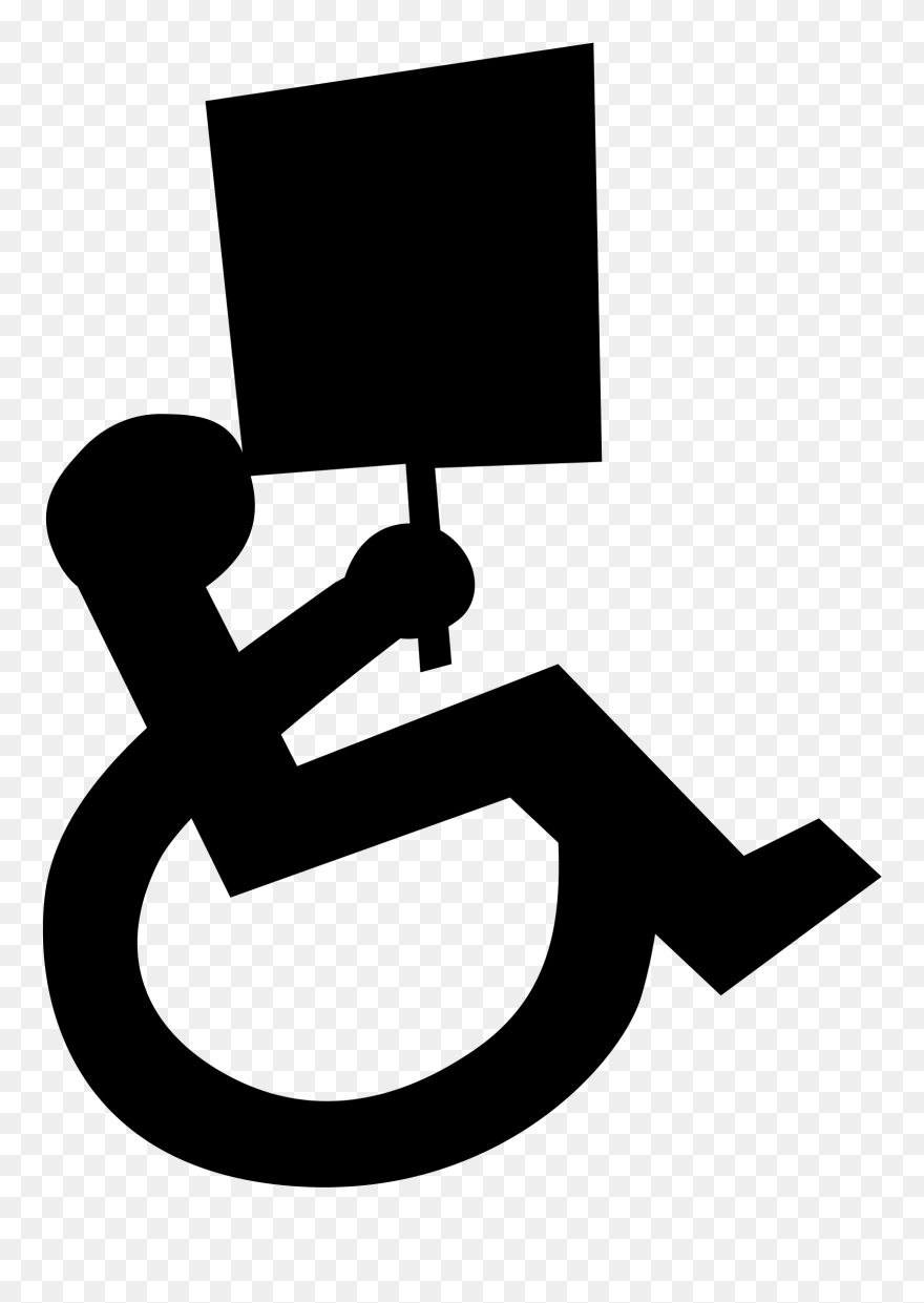 Disability Disabled Parking Permit Wheelchair International - Disability Mono Clipart