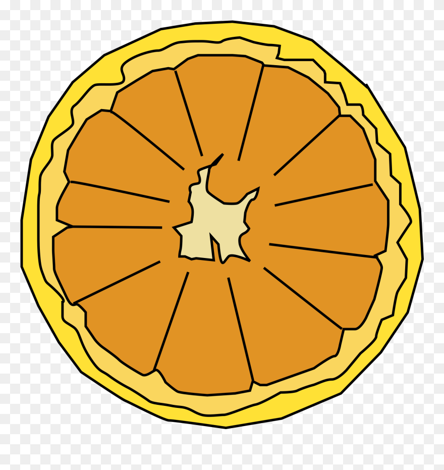 Grapefruit Juice Orange - Custom Grapefruit Shower Curtain Clipart