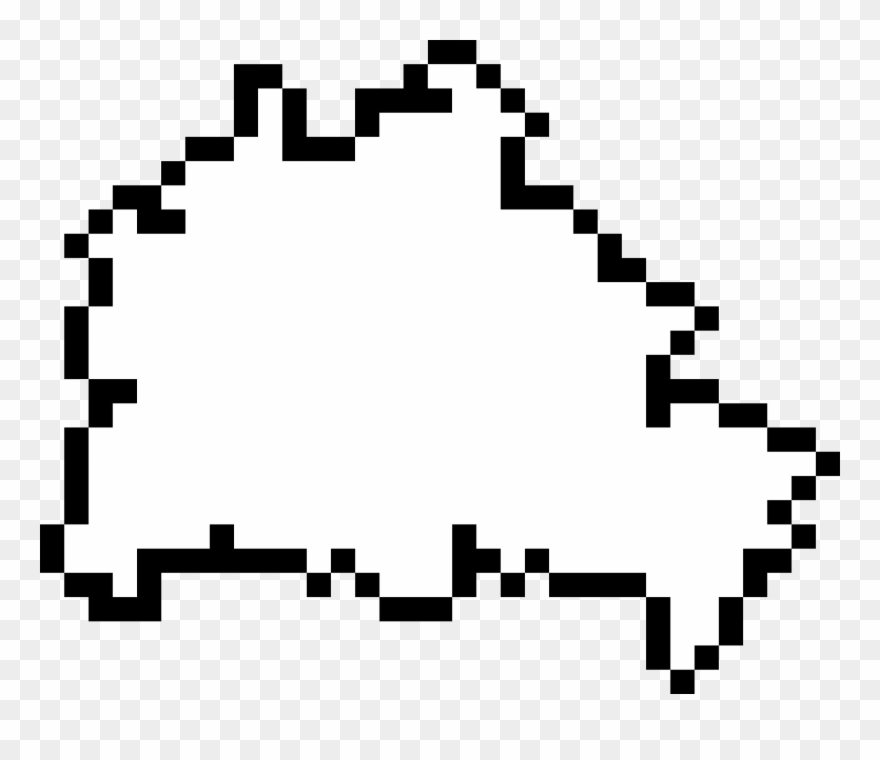 Germany Clipart Map - Pixel Map Of Germany - Png Download