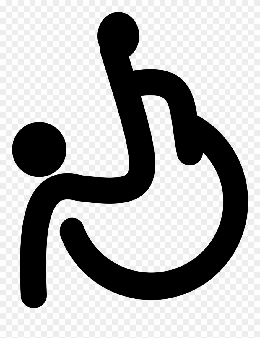 Clip Art Free Download Clipart Rugby For Free Download - Paralympic Pictogram - Png Download