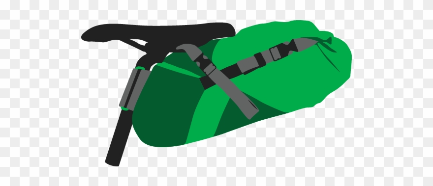 Bikepacking Bags - Commuter Cycles Clipart