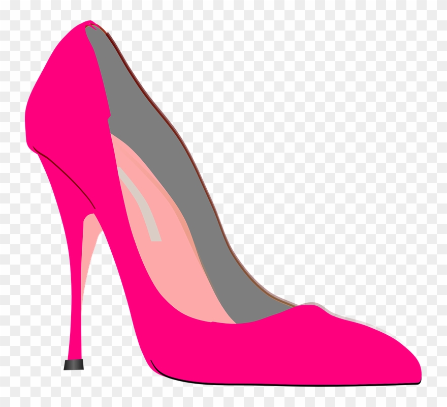 Heel Pink Svg Clip Arts 600 X 554 Px - Png Download