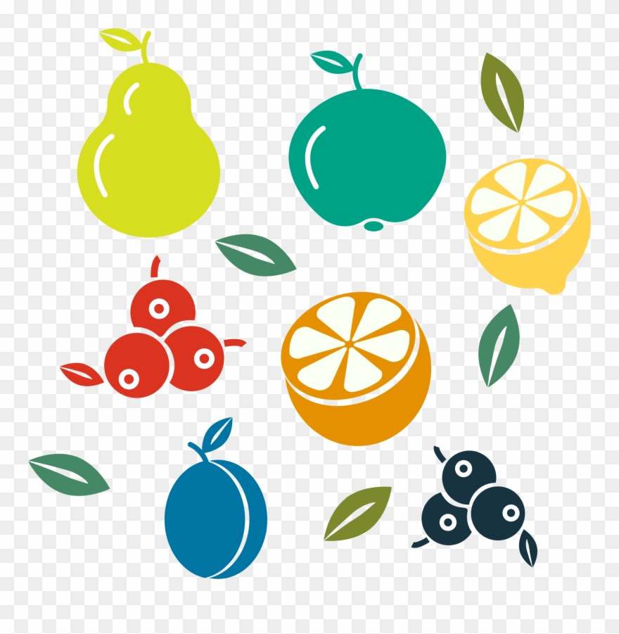 Big Image - Fruits Clipart Background Free - Png Download