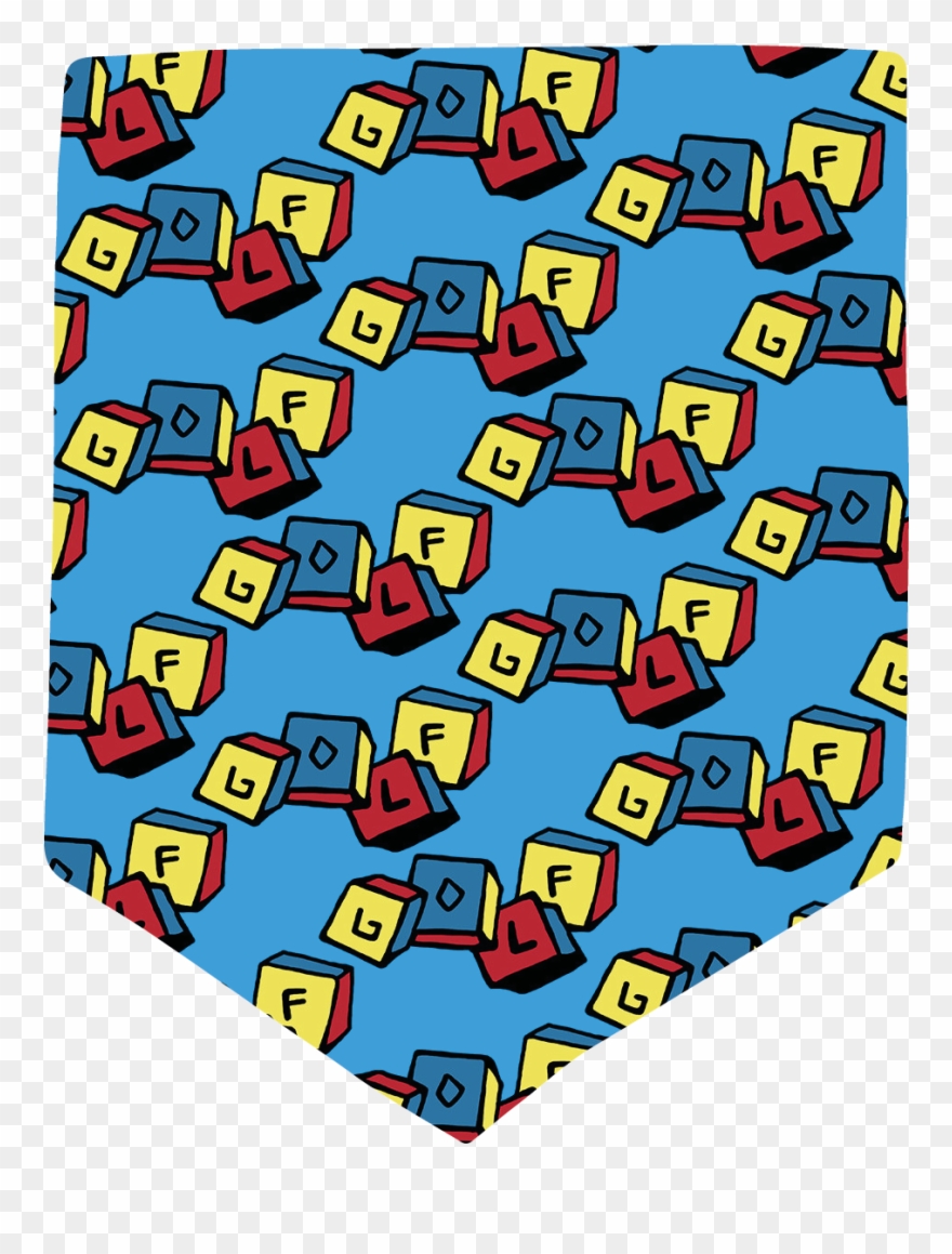 Blue G O L F - Cartoon Clipart