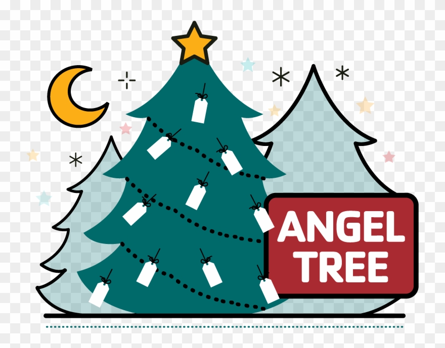 Angel Tree Clipart