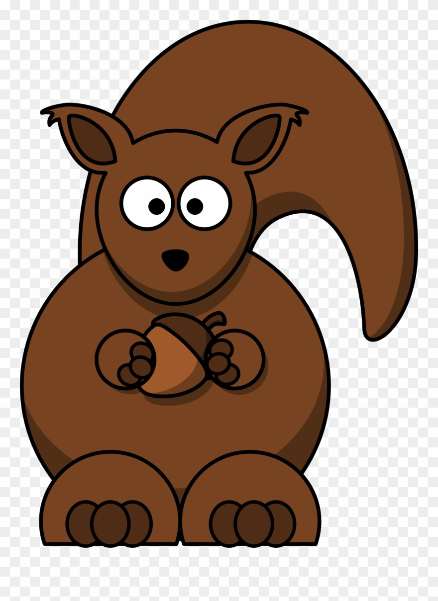 Best Squirrel Clipart - Cartoon Squirrel Png Transparent Png