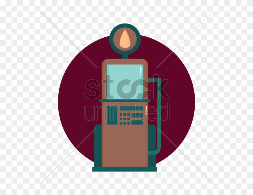 Filling Station Clipart Gasoline Car Filling Station - Fuel Dispenser - Png Download