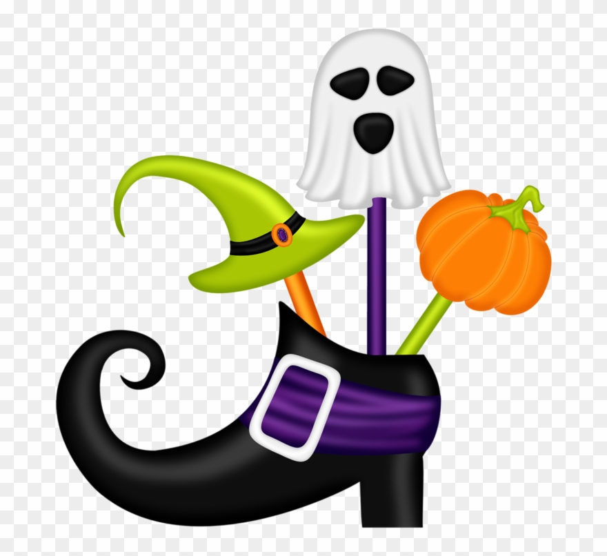 Halloween Witch Shoe * Halloween Images, Halloween - Zapatos De Brujas Animados Clipart