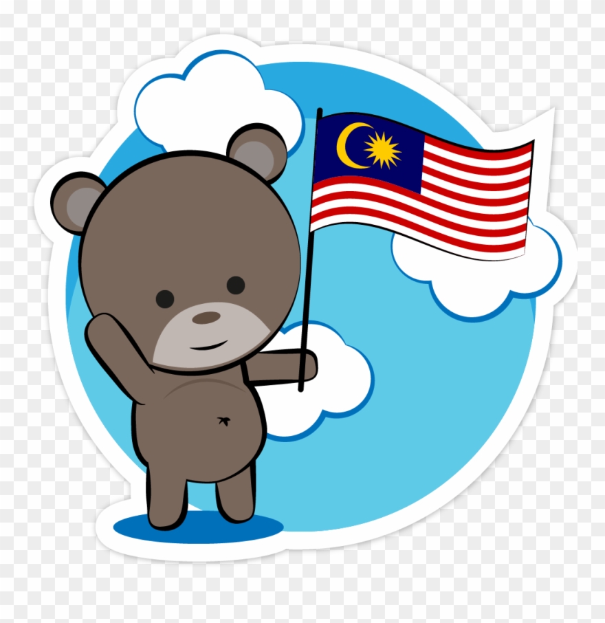 Landed To Good News That Both The Constituencies Of Merdeka Day Cartoon Clipart 145733 Pinclipart