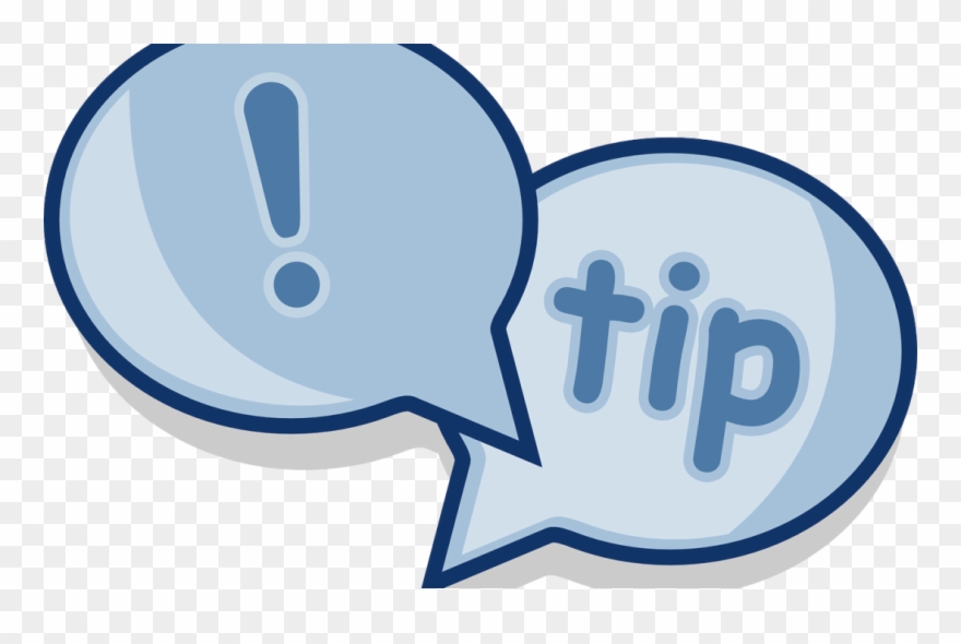 Why Is Commenting A Good Thing - Tip Clip Art - Png Download