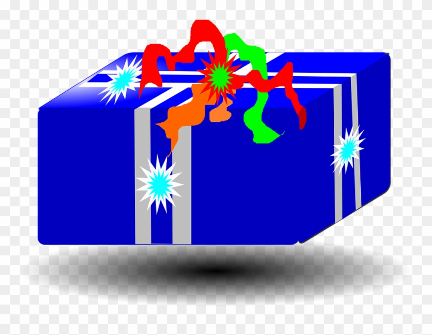 Present Gift Clip Art - Graphic Design - Png Download