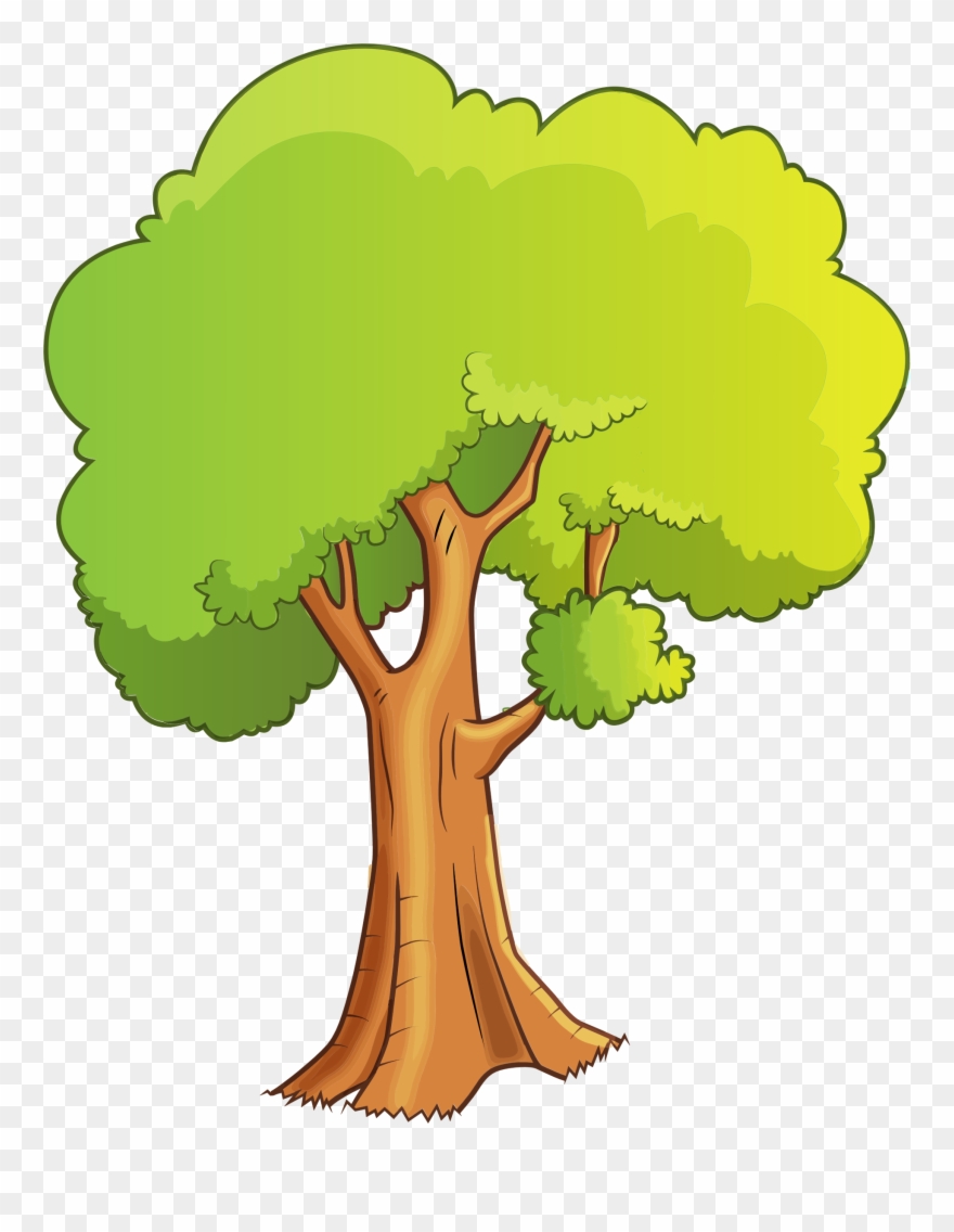 Big Image - Cartoon Tree Clipart