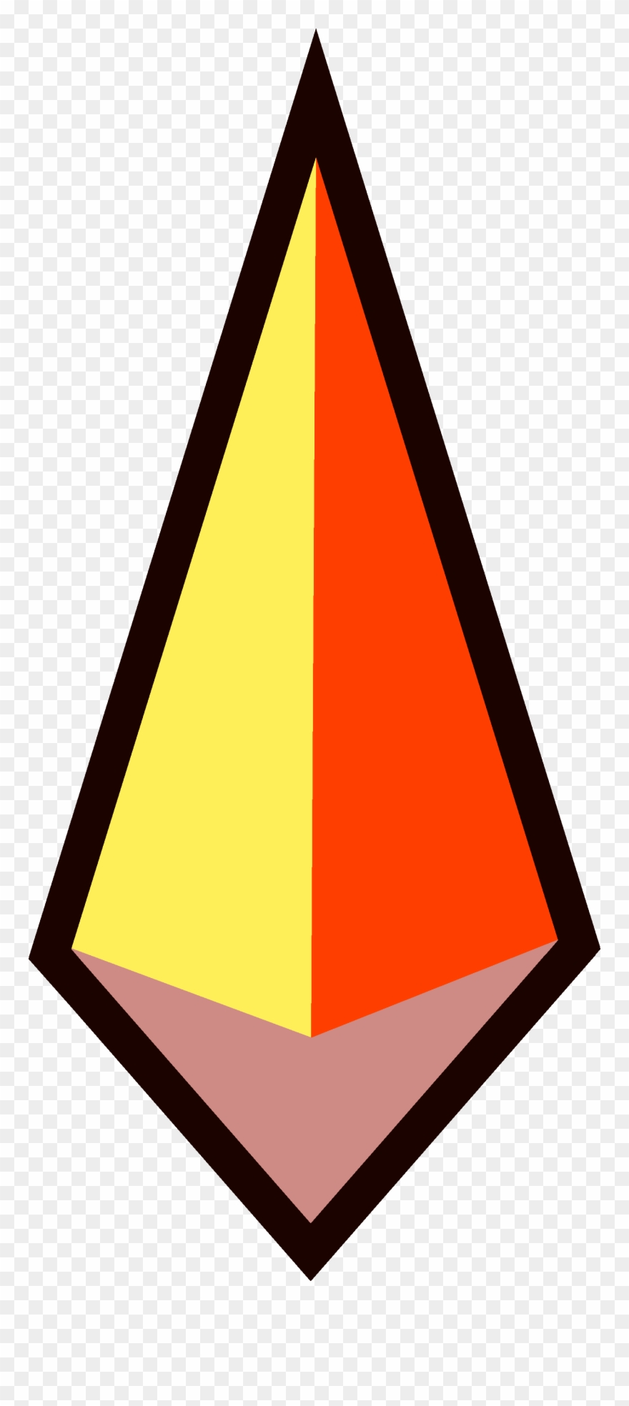 Gemstone Clipart Orange Gem - Steven Universe Small Gemstone - Png Download