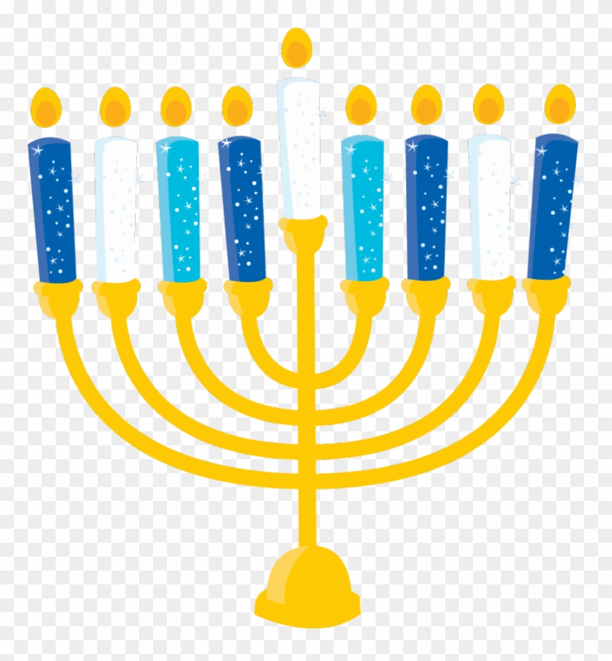 Hanukkah Png - Menorah Clipart Transparent Background