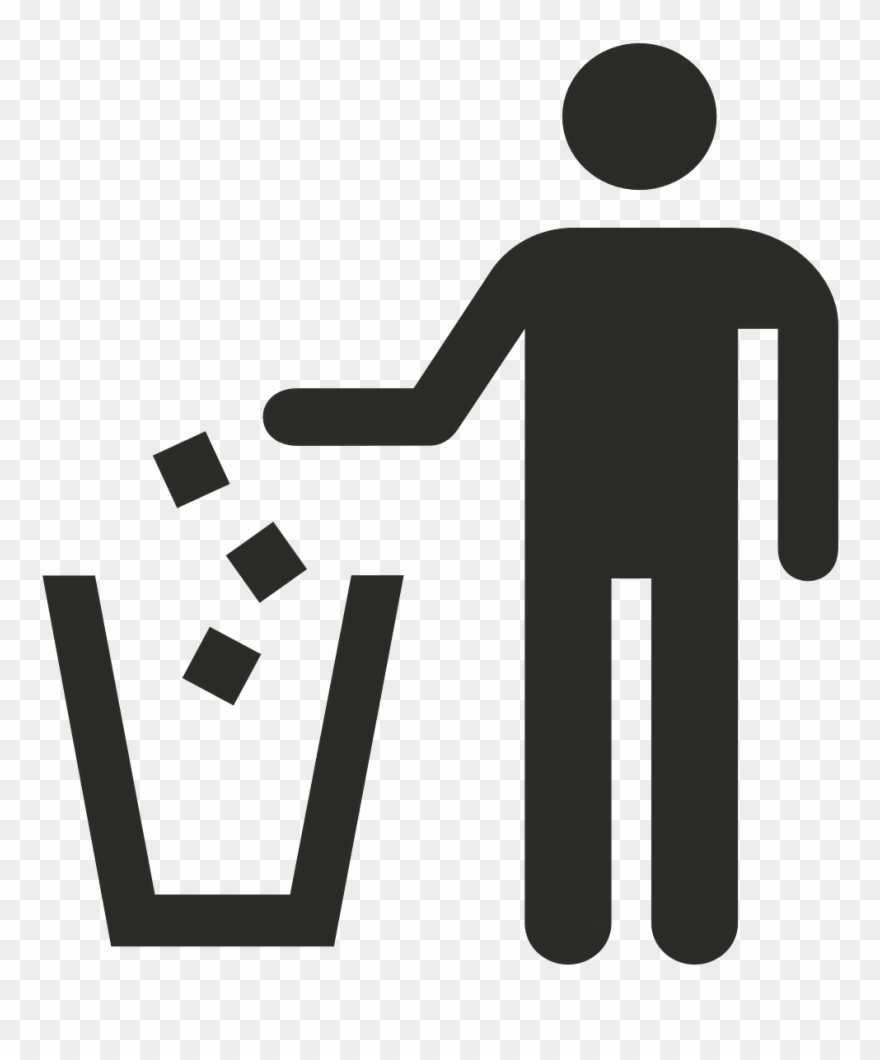 Pick The Right Trash Can And Keep Your Surroundings - Put In Trash Icon Clipart
