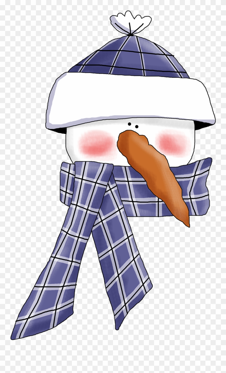 My Shae Noel - Clipart Transparent Pink Snowman - Png Download