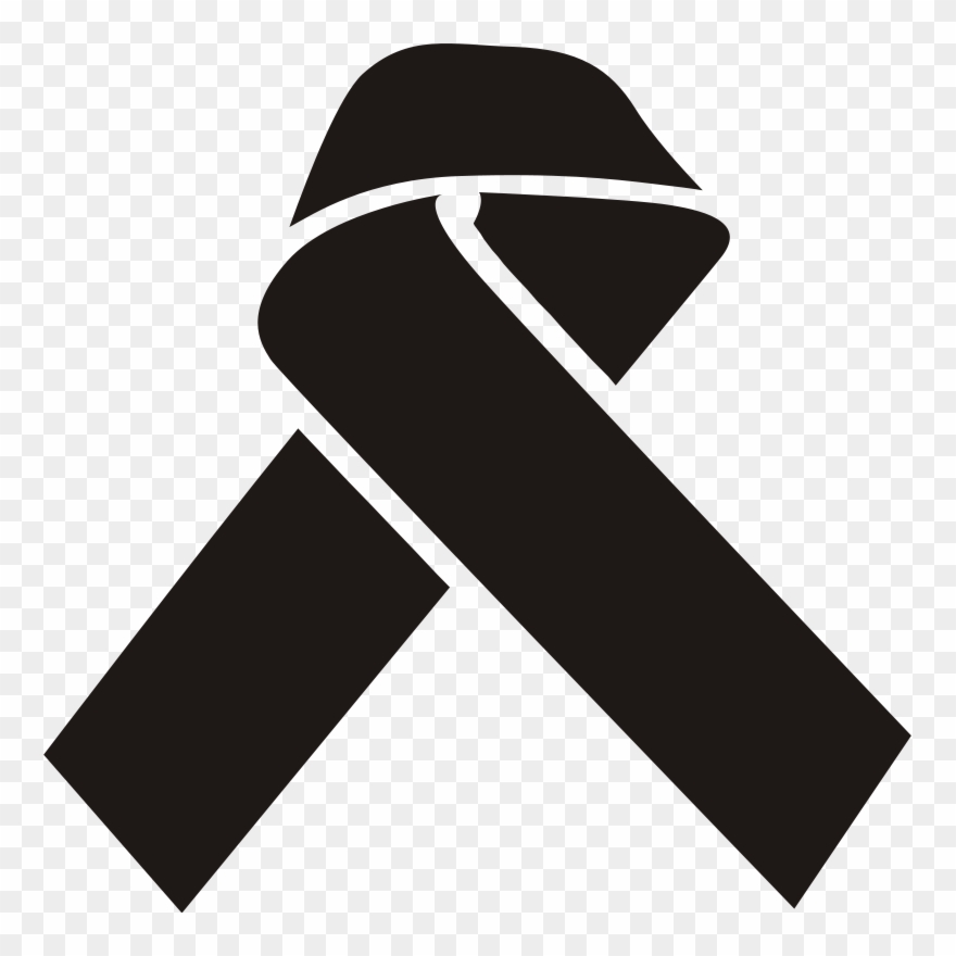 Cause Clip Art Download - Hiv Aids Logo Black And White - Png Download