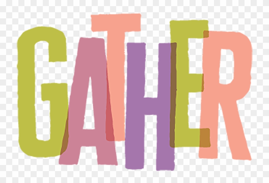 Gather - Holiday Dinner Clipart - Png Download