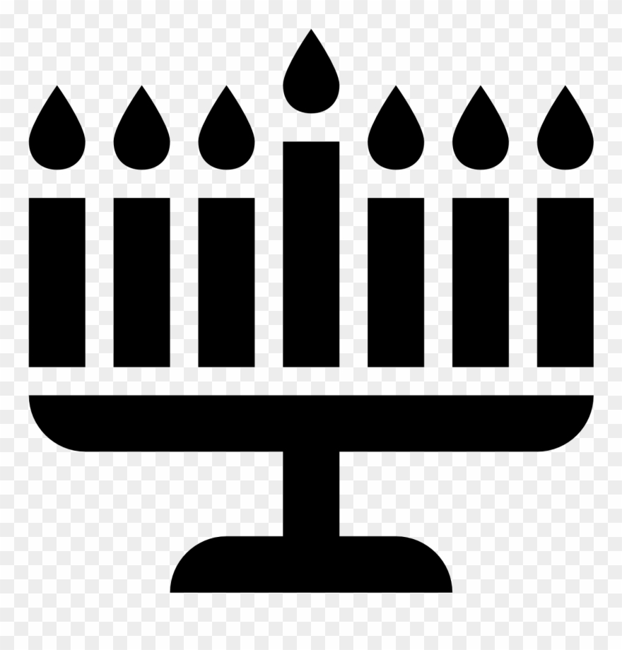 Hanukkah Menorah Png - Chris Dave Logo Clipart