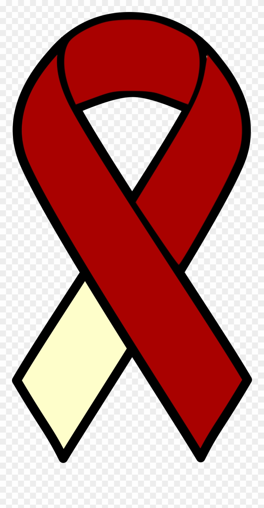 Cancer Ribbon Cliparts - Head Cancer Ribbon Clip Art - Png Download