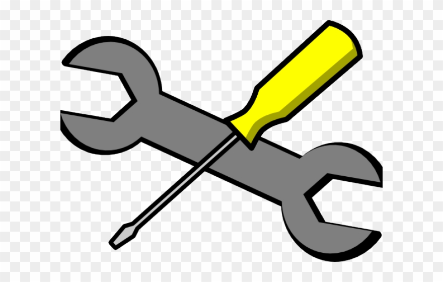 Screwdriver Clipart Clip Art - Wrench Icon - Png Download
