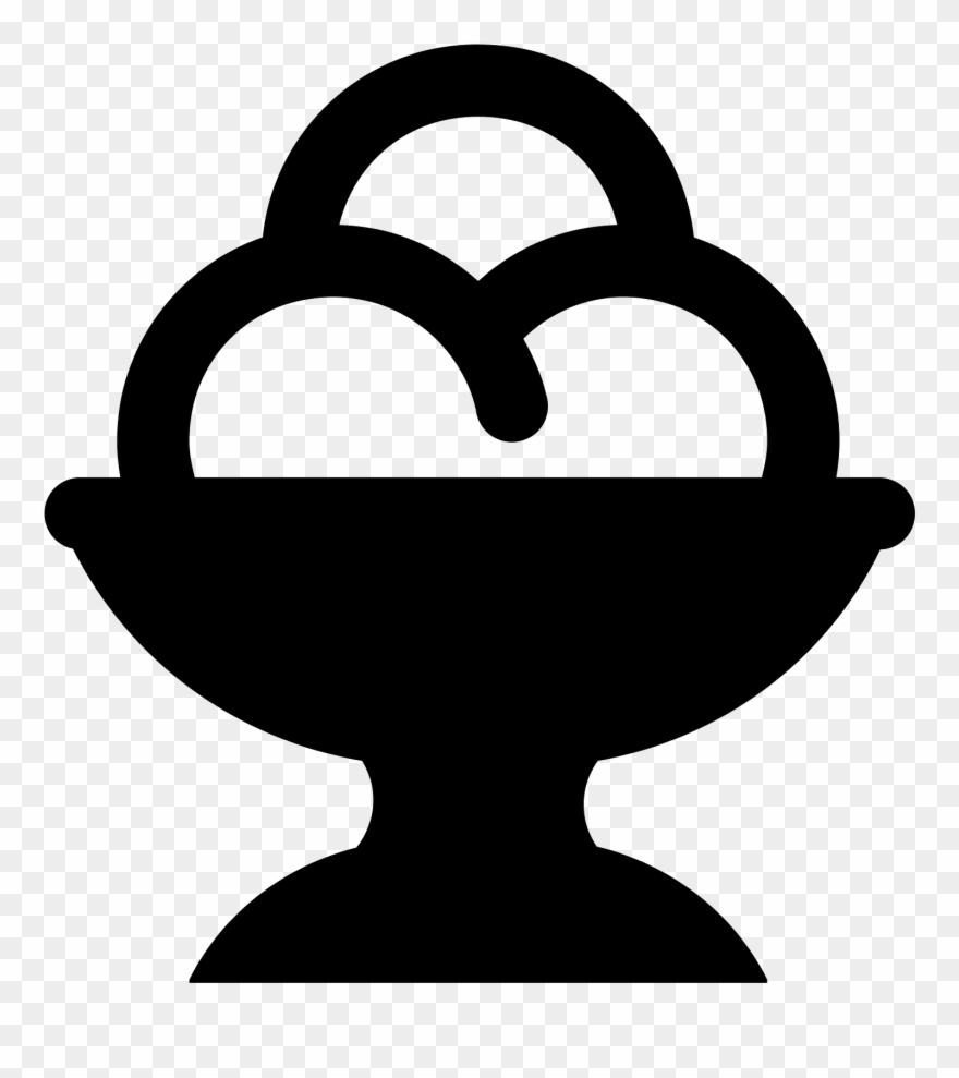 Ice Cream Cones Sundae Gelato Clip Art - Logo Coupe De Glace - Png Download