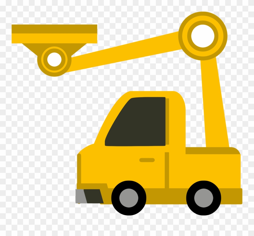 Truck Car Mobile Crane Computer Icons - Crane Clipart Png Transparent Png