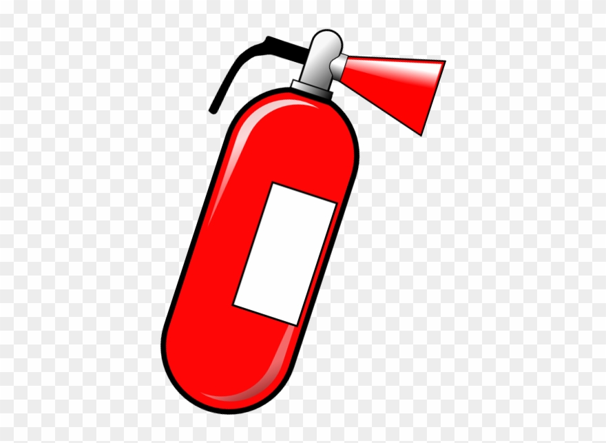 Clipart Fire Free - Fire Extinguisher Clipart No Background - Png Download