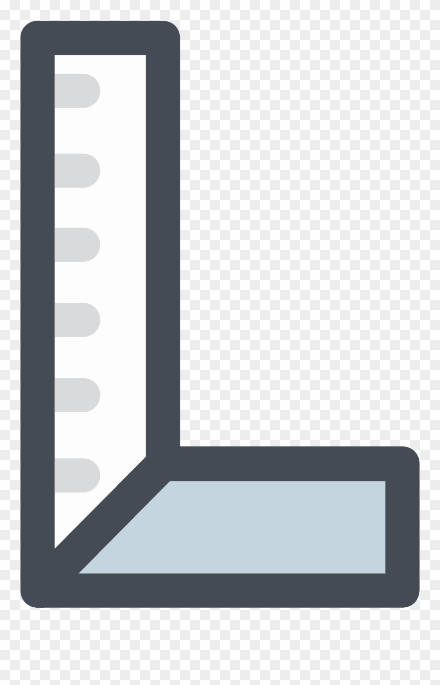 Construction Carpenter Ruler Icon - Construction Clipart