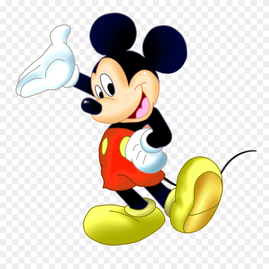 Disney Mickey Mouse Clipart - Mickey Mouse Png File Transparent Png
