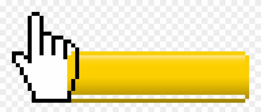 Computer Mouse Cursor Pointer Hand Clip Art - Hand Cursor - Png Download