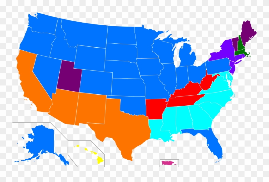 Ethnic Groups Of The United States - America United States Clipart