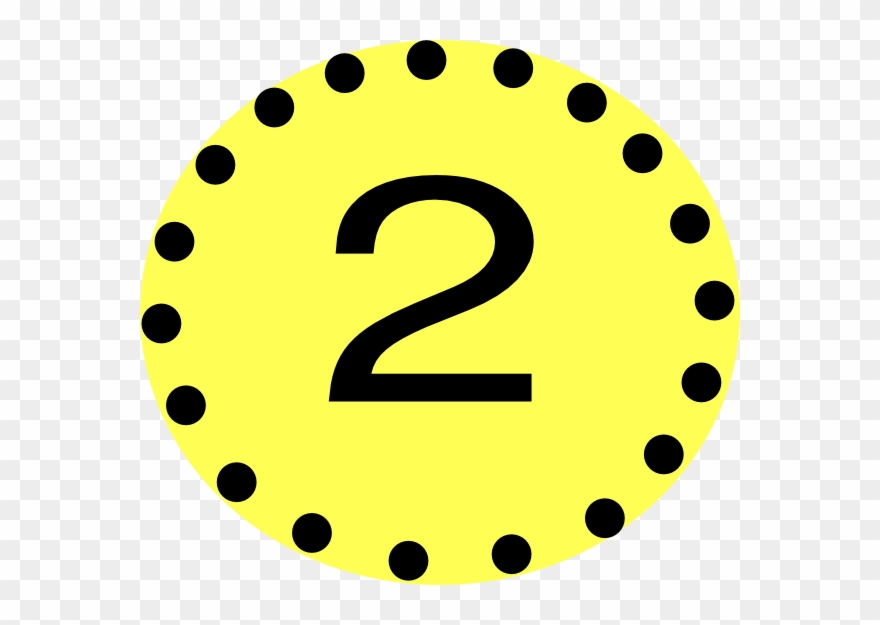 Number2 Clip Art - 18 Stars In Circle - Png Download