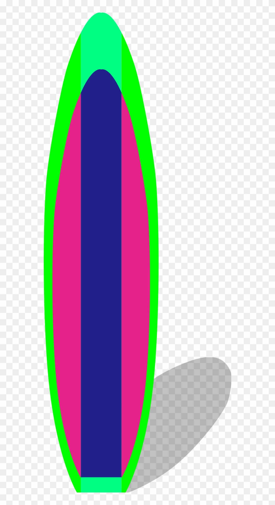 Surfboard Clipart Clipart - Surfboard Designs Clipart - Png Download