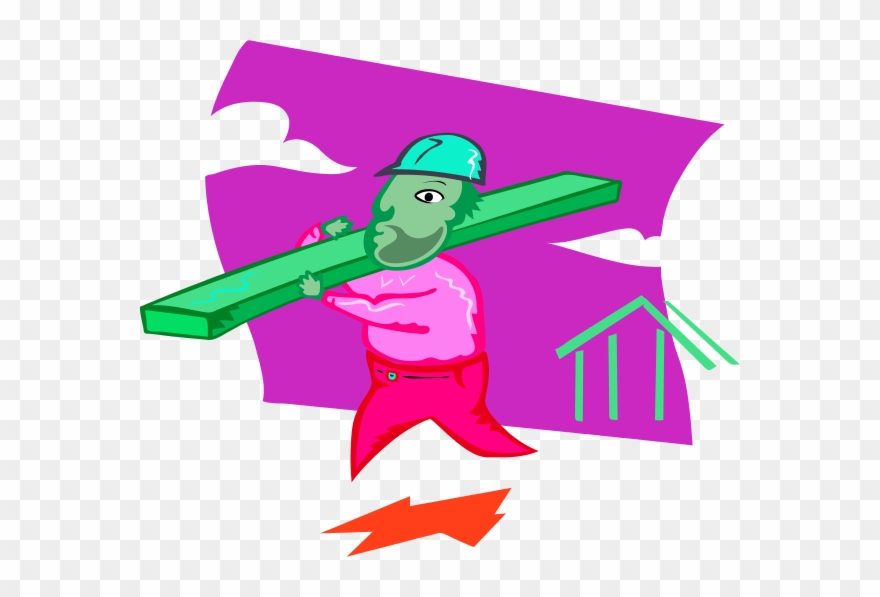 Stepper Carpenter - Carpenter Clipart - Png Download