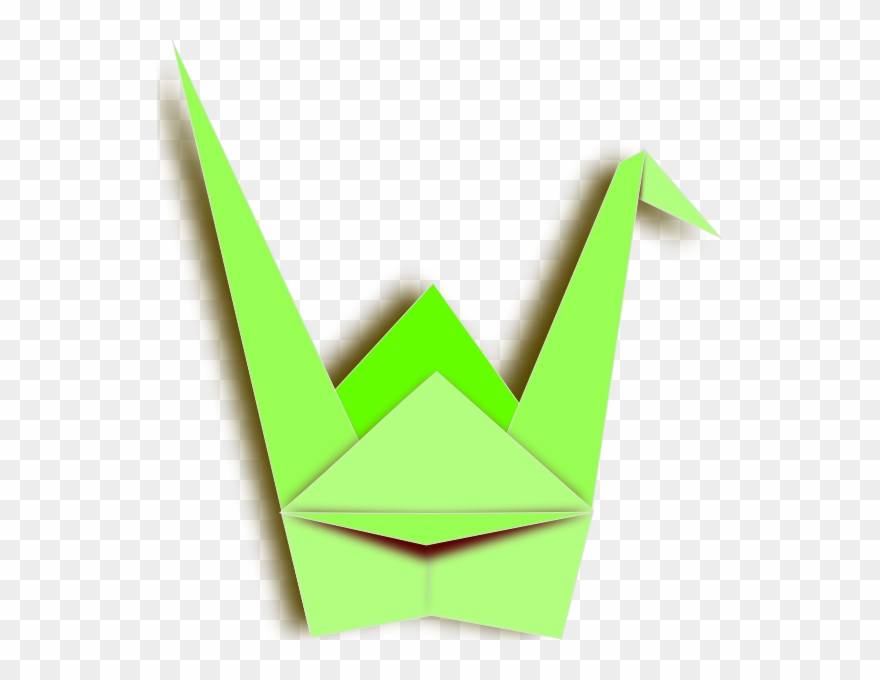 Paper Crane Png Clip Arts - Paper Crane Animated Gif Transparent Png
