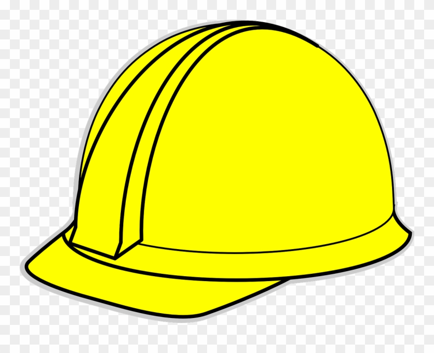 Hat Clipart Builder - Construction Worker Helmet Clipart - Png Download