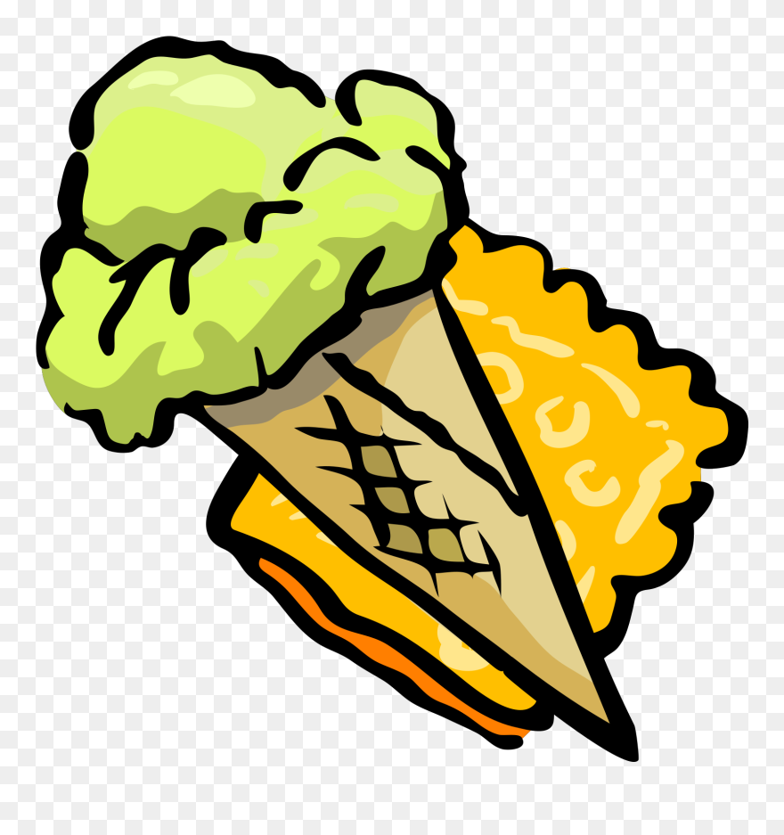 Sundae Clipart Gelato - Gelato Clipart - Png Download