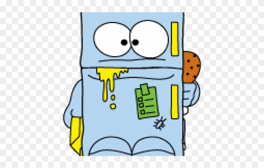 Refrigerator Clipart Stinky - Refrigerator - Png Download