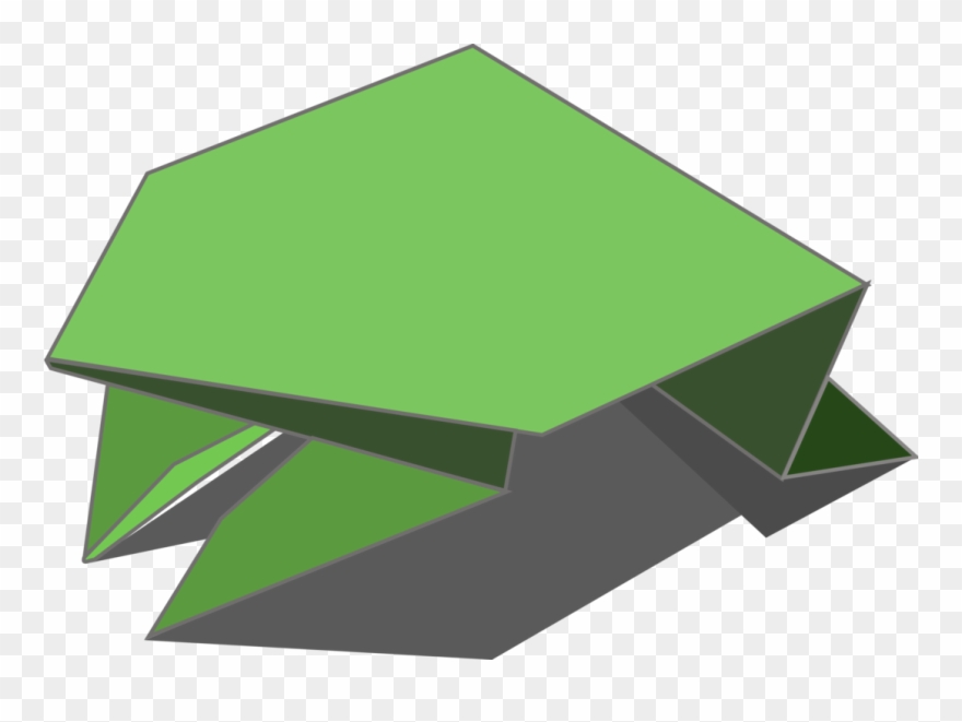 Frog Origami Paper Origami Paper Crane - Origami Jumping Frog Gif Clipart