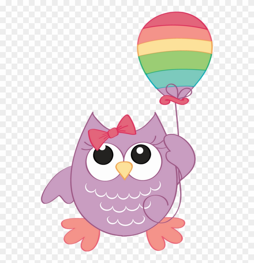 ಌ‿✿⁀ᎧᏇℓs‿✿⁀ಌ - Buhos Animados Con Globos Clipart