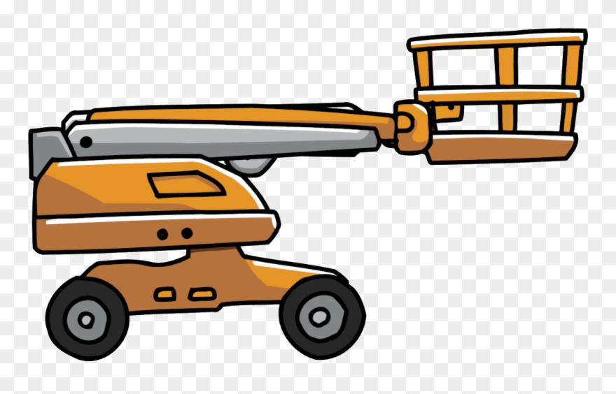 Articulated Lift - Scribblenauts Remix Vehicles Clipart