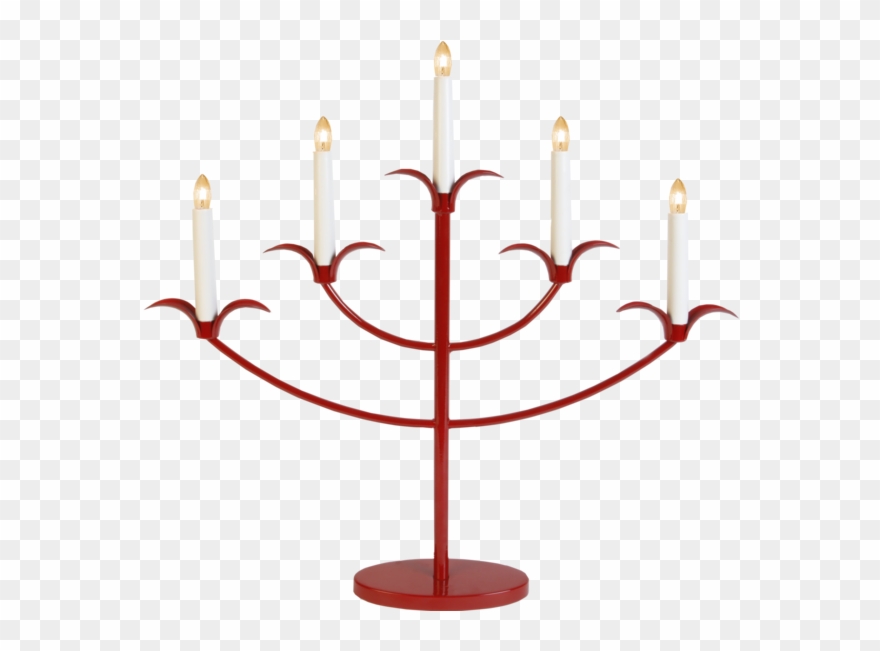 Candlestick Tilpi - Tilpi Adventsljusstake Svart - Star Trading Clipart