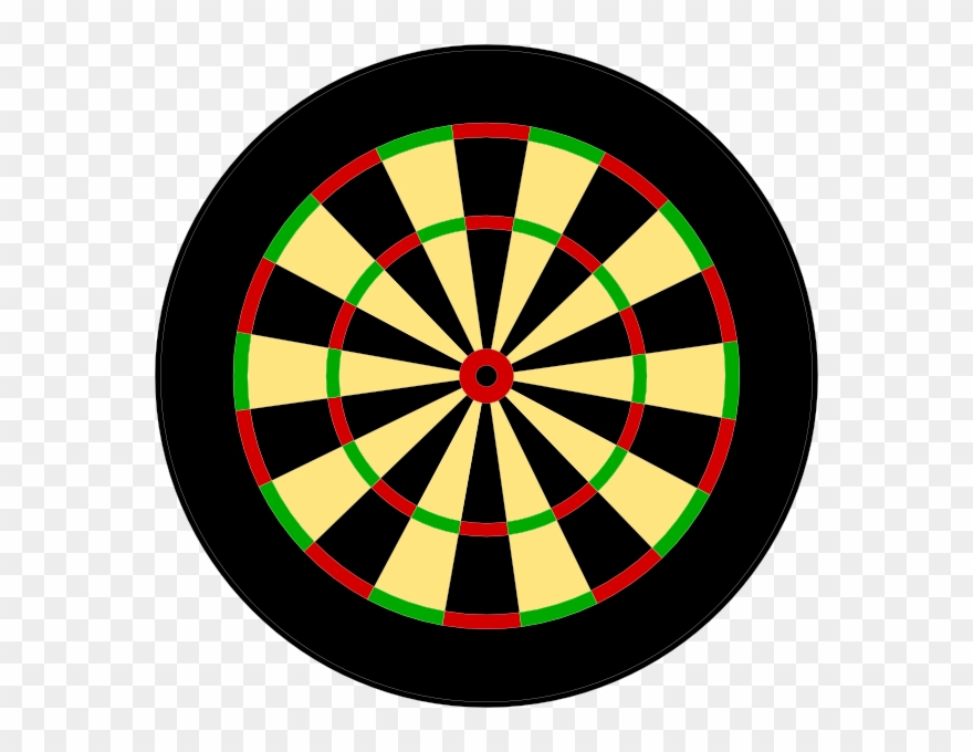 Dart Board Clipart