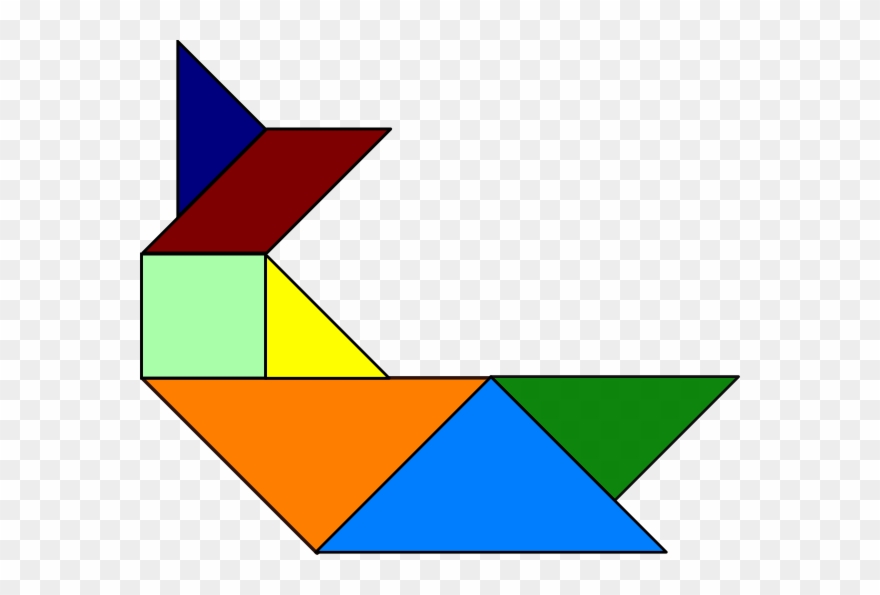 Origami Puzzle Clip Art - Origami Puzzel - Png Download