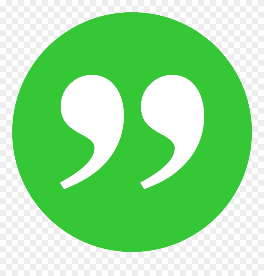 Open Quotation Marks Clipart