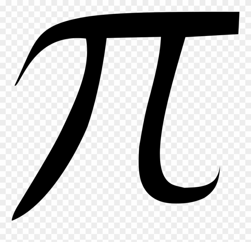 Pi Vector Postcard Graphic Freeuse Download - Pi Symbol Clipart