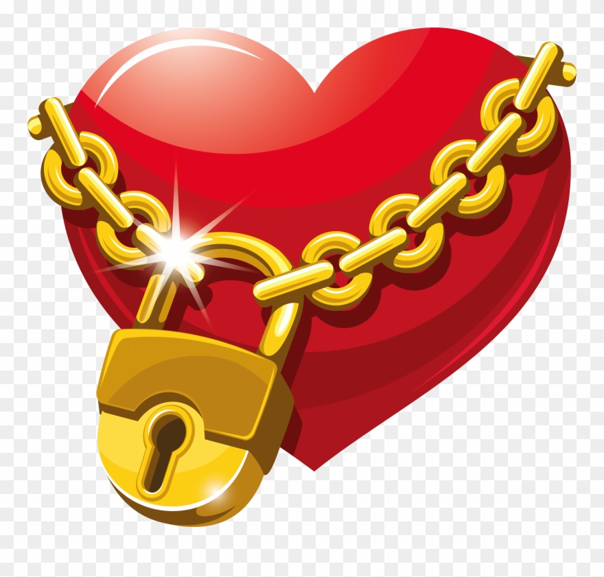 Picture Freeuse Locked Heart Png Clipart Gallery Yopriceville - Heart With A Lock Transparent Png
