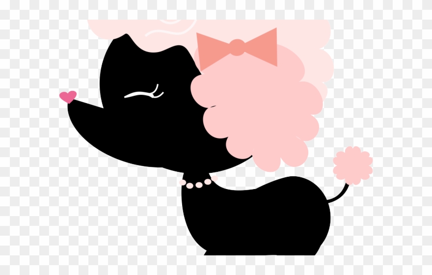 Postcard Clipart Paris Poodle - Cachorrinho Da Barbie Paris - Png Download